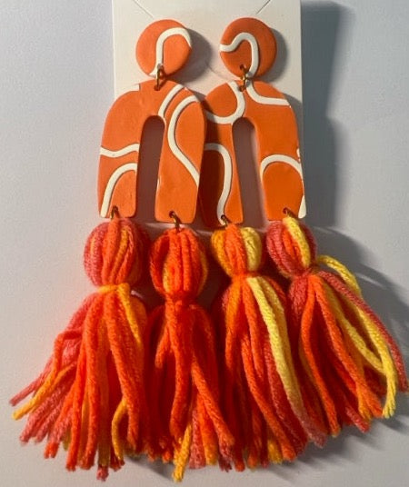 U-Shaped Tassel Earrings (Multiple Styles)